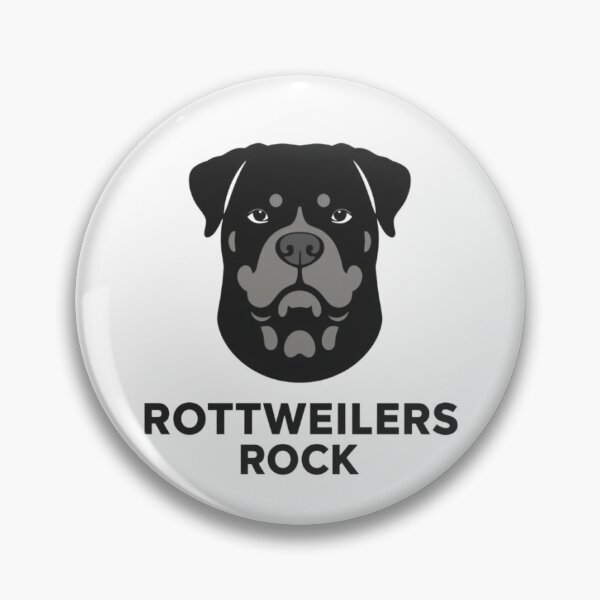Item preview, Rottweilers Rock – Minimalist Bold Rottweiler designed and sold by LnsCreations.