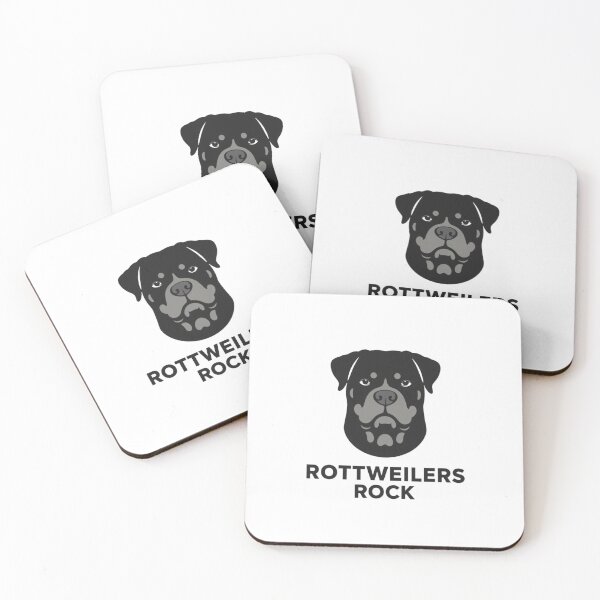 Item preview, Rottweilers Rock – Minimalist Bold Rottweiler designed and sold by LnsCreations.