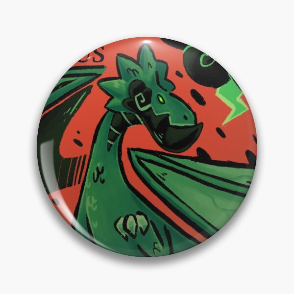 Item preview, Dangerous Green Dragon designed and sold by MilagroArt.