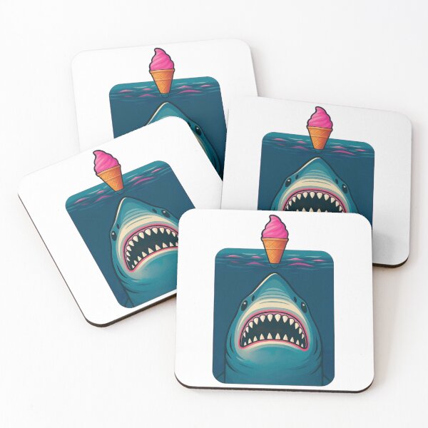 Item preview, Jaws Ice Cream Shark designed and sold by savesarah.