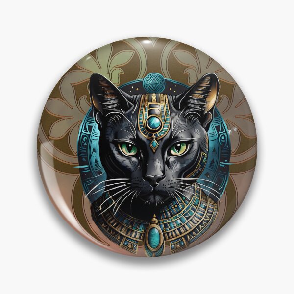 Item preview, Mystical cat of Egypt, black as night, radiant as the sun. designed and sold by nicky2342.