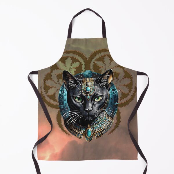 Item preview, Mystical cat of Egypt, black as night, radiant as the sun. designed and sold by nicky2342.