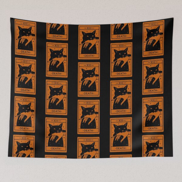 Item preview, Tarot Card Witchy Cat Fortune Fur Teller designed and sold by Blok45.
