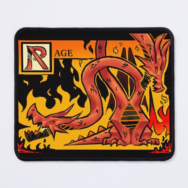 Item preview, Red Dragon Of Rage designed and sold by MilagroArt.