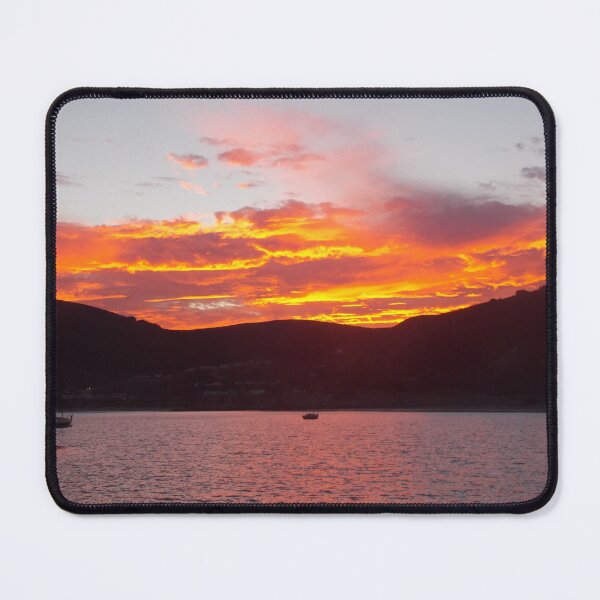 Item preview, California sunset Central Coast Port San Luis Avila Beach Sailboat photo 1 designed and sold by ArtByAMReisig.