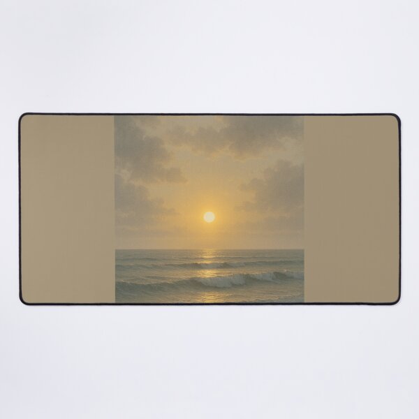 Artikelvorschau, Sonnenaufgang über einem ruhigen Meer entworfen und verkauft von TheWonkyEaselCo.