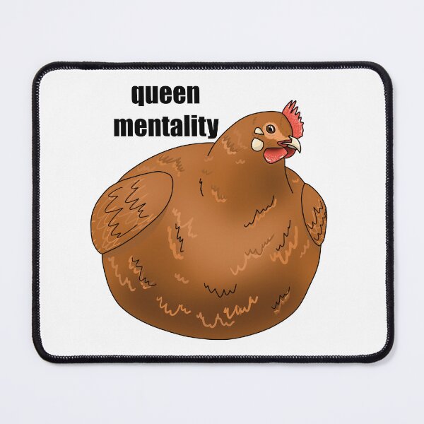 Item preview, Fat Brown Chicken (Queen Mentality) designed and sold by CritterStudio.