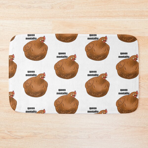 Item preview, Fat Brown Chicken (Queen Mentality) designed and sold by CritterStudio.