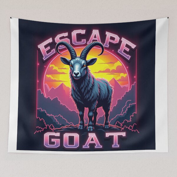 Item preview, ESCAPE GOAT designed and sold by CusteemVibe.