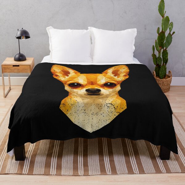 Item preview, GEOMETRIC FACE - CHIHUAHUA | Pets and Dogs lovers for Men and Women t-shirt designed and sold by panchiTWO.