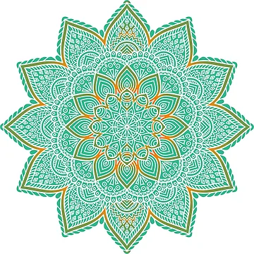 Artwork thumbnail, Mandala Rangoli by RUDRAENT