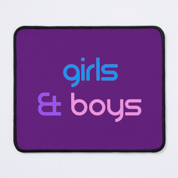 Item preview, Blur band girls and boys pink and blue design designed and sold by KokoroArts.