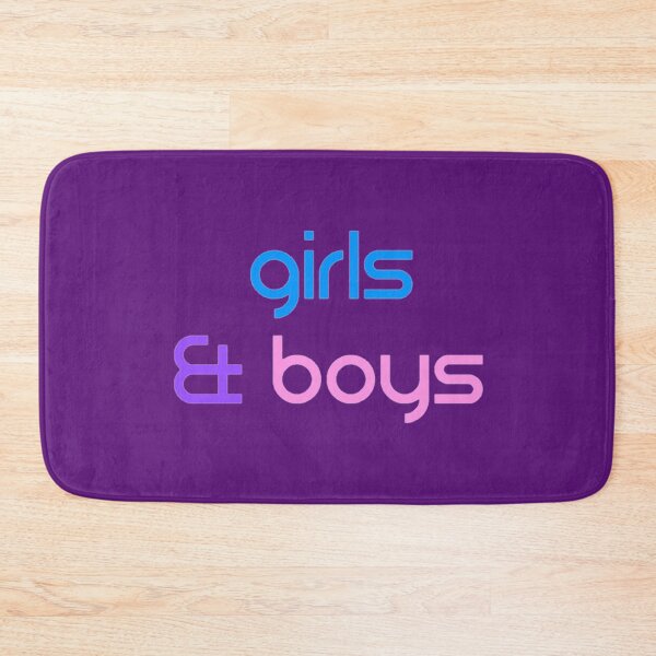 Item preview, Blur band girls and boys pink and blue design designed and sold by KokoroArts.