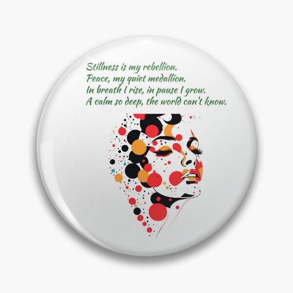 Artikelvorschau, "Rise In Stillness" positive Einstellung Zitate Design entworfen und verkauft von TR_fairydesigns.
