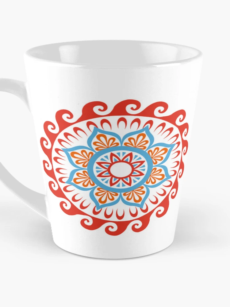 Thumbnail 3 of 4, Coffee Mug, Mandala Rangoli designed and sold by RUDRAENT.