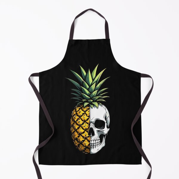 Item preview, Pineapple Scull designed and sold by Funny Vintage Stickers And T-Shirts.