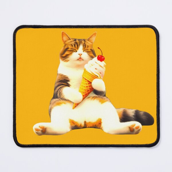 Item preview, Do Not Disturb: Cat on a Sweet Ice Cream Nap designed and sold by Fantabulous.