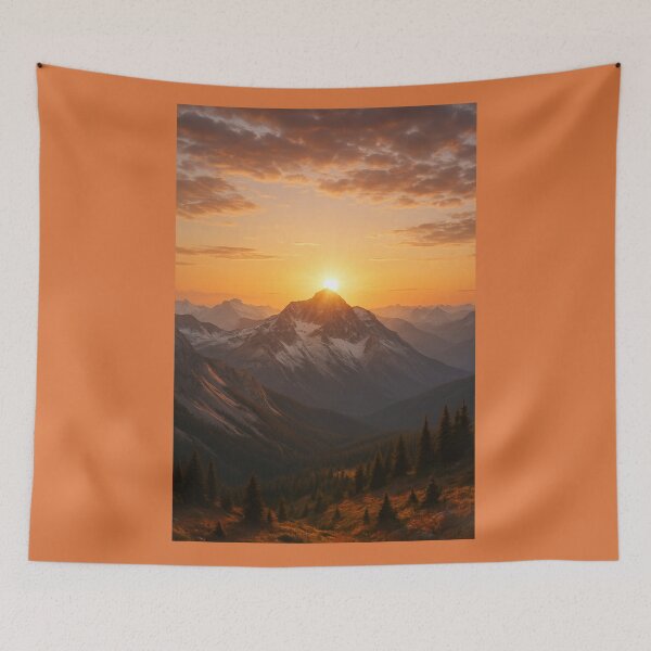Item preview, Radiant Sunrise over the Ocean designed and sold by TheWonkyEaselCo.