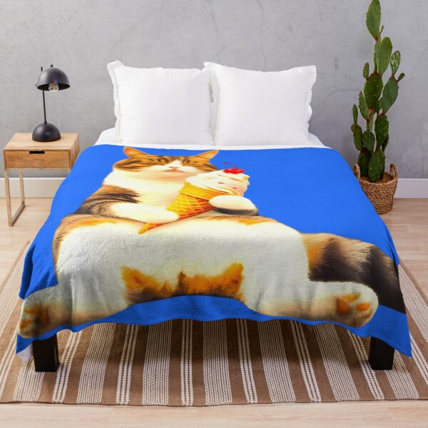 Item preview, Do Not Disturb: Cat on a Sweet Ice Cream Nap designed and sold by Fantabulous.