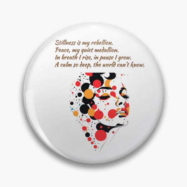 Artikelvorschau, "Rise In Stillness" positive Einstellung Zitate Design entworfen und verkauft von TR_fairydesigns.