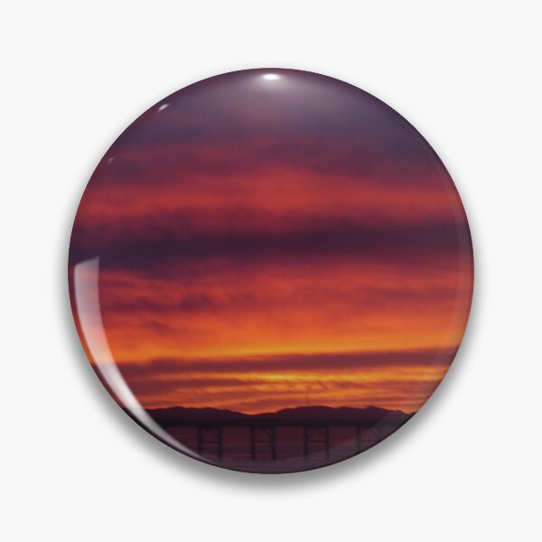 Item preview, Sunset over Cal Poly Pier San Luis Obispo Avila Beach California photo designed and sold by ArtByAMReisig.