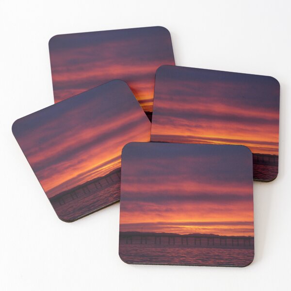 Item preview, Sunset over Cal Poly Pier San Luis Obispo Avila Beach California photo designed and sold by ArtByAMReisig.
