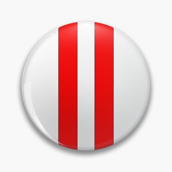 Item preview, Racing Stripes - European - Austrian Flag (white background) designed and sold by Racing Stripes Only.