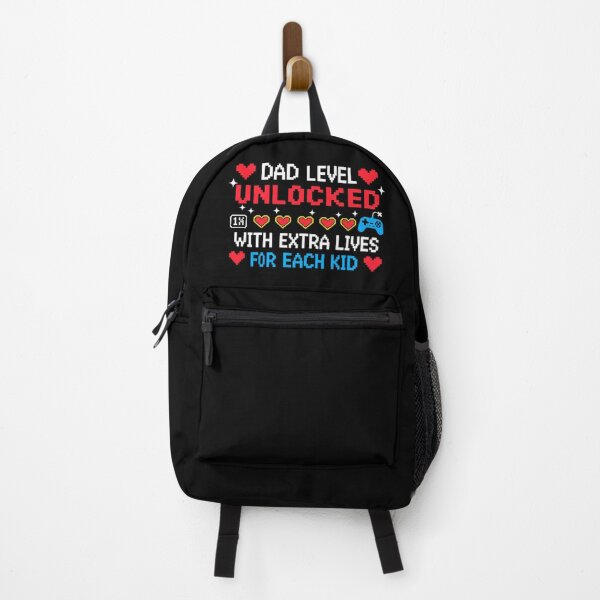 Item preview, Dad Level Unlocked With Extra Lives For Each Kid, Funny, Fathers Day designed and sold by Teetreasure2.