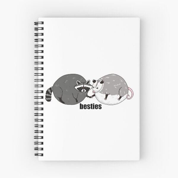 Item preview, Chunky Raccoon and Opossum Besties designed and sold by CritterStudio.