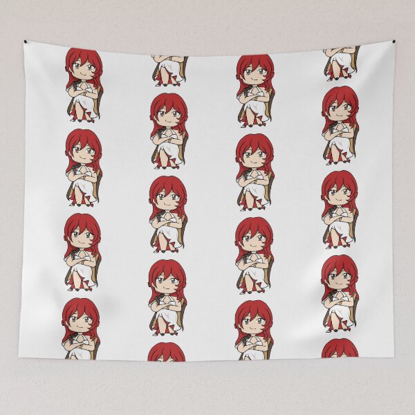 Item preview, Honkai Star Rail’s Himeko Chibi designed and sold by SketchWthAustin.