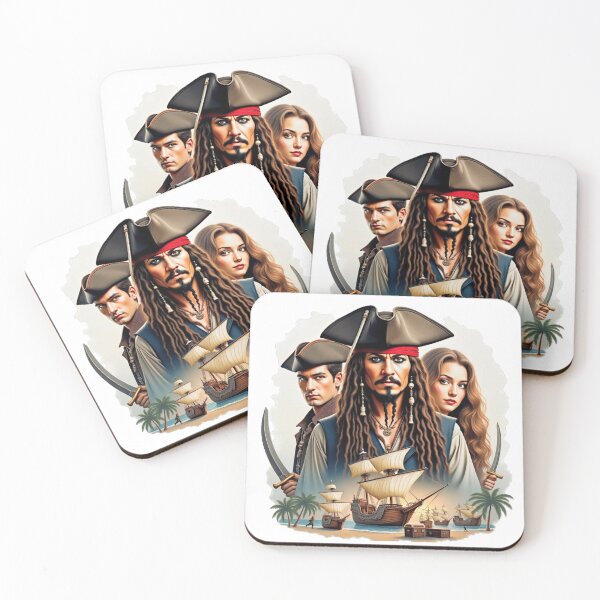 Item preview, super pirates caribbean excellent T-shirts and Stickers  designed and sold by nicnacc.