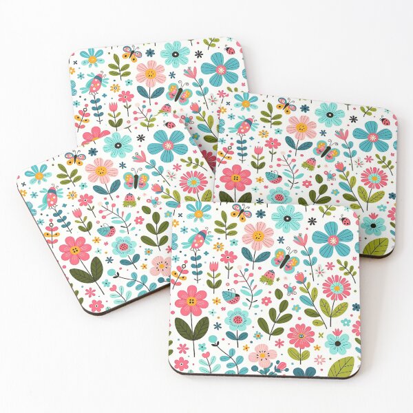 Item preview, Fun and Floral Spring Seamless Pattern  designed and sold by Vicky021.