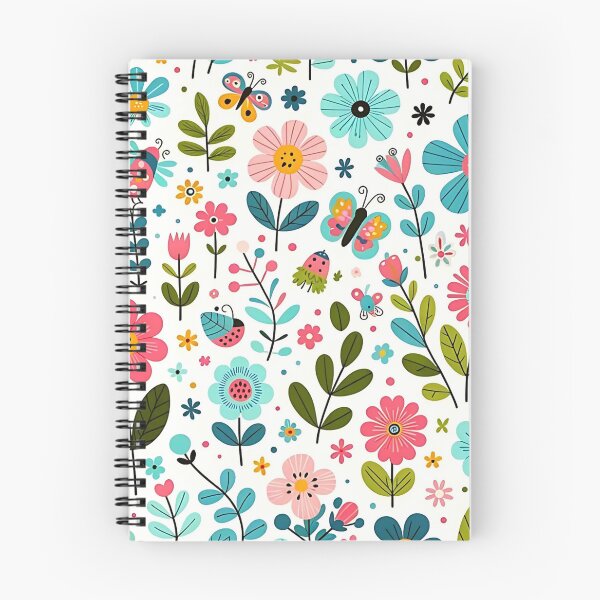 Item preview, Fun and Floral Spring Seamless Pattern designed and sold by Vicky021.