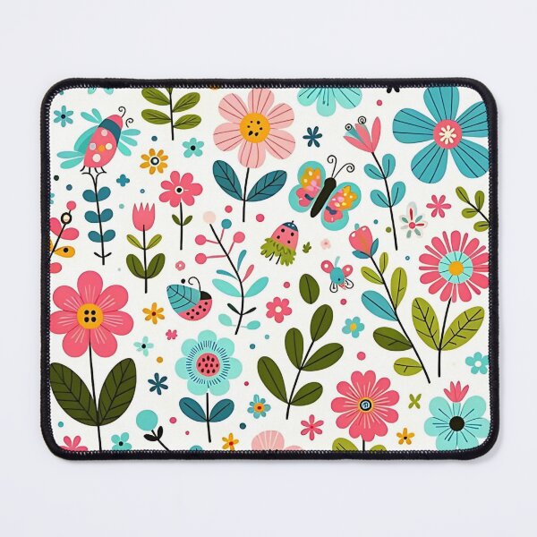 Item preview, Fun and Floral Spring Seamless Pattern  designed and sold by Vicky021.