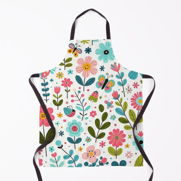 Item preview, Fun and Floral Spring Seamless Pattern designed and sold by Vicky021.