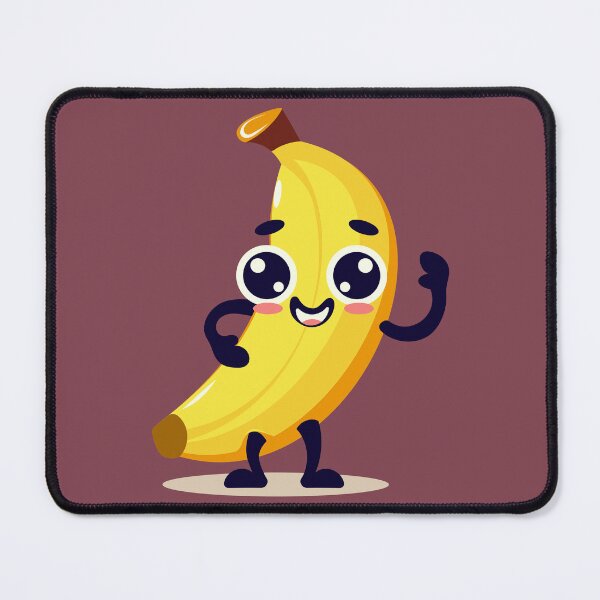 Item preview, Cute Banana Cartoon Character designed and sold by Mariia Berezhna.