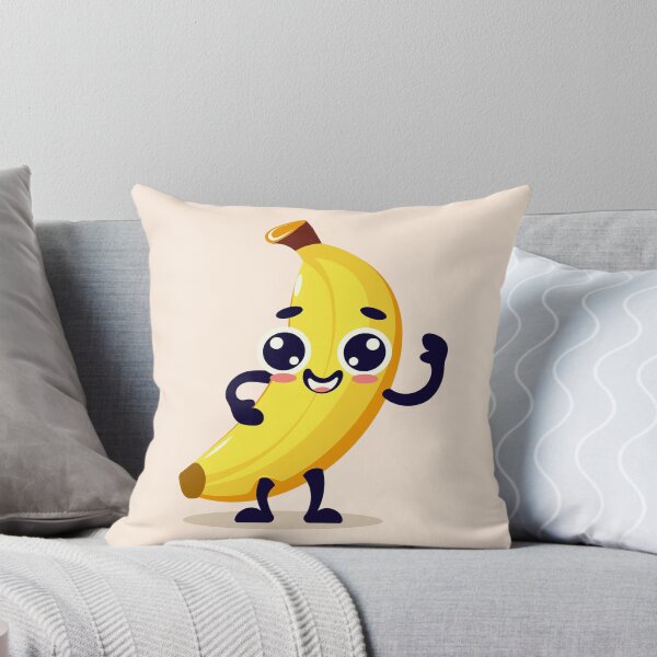 Item preview, Cute Banana Cartoon Character designed and sold by Mariia Berezhna.