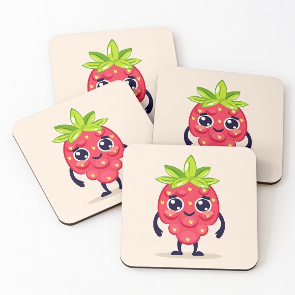 Item preview, Cute Raspberry Cartoon Character designed and sold by Mariia Berezhna.