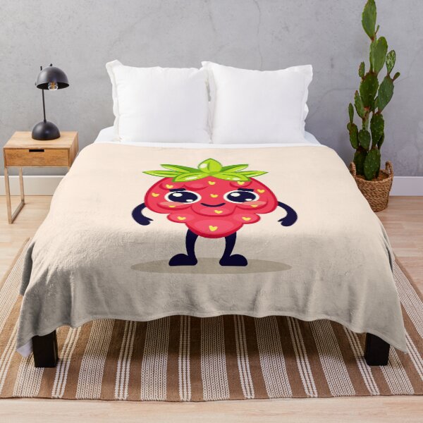 Item preview, Cute Raspberry Cartoon Character designed and sold by Mariia Berezhna.