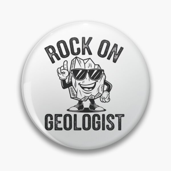 Item preview, Rock On Geologist – Funny Rock Character with Attitude designed and sold by Taans-Creation.
