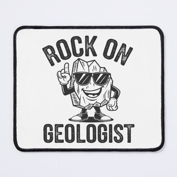 Item preview, Rock On Geologist – Funny Rock Character with Attitude designed and sold by Taans-Creation.
