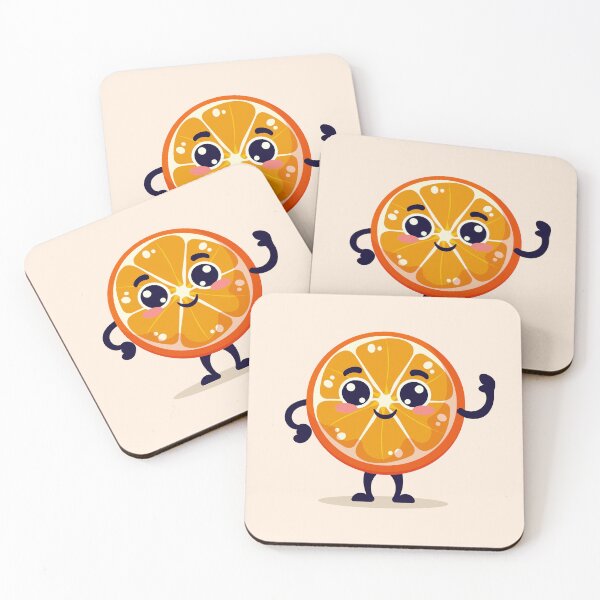 Item preview, Cute Orange Cartoon Character designed and sold by Mariia Berezhna.