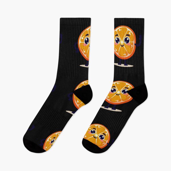 Item preview, Cute Orange Cartoon Character designed and sold by Mariia Berezhna.