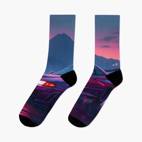 Item preview, Anime Neon Art of a Classic Nissan Skyline designed and sold by Salimgor Hangaround Music.