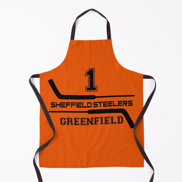 Item preview, Sheffield Steelers Ice Hockey Goalie Sticks - 1 Greenfield designed and sold by Tarantula Design Co. .