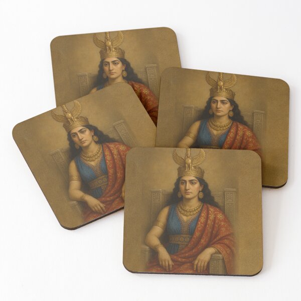 Item preview, Regal Portrait of Assyrian Queen Shamiram designed and sold by Josinta.
