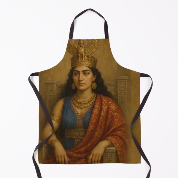 Item preview, Regal Portrait of Assyrian Queen Shamiram designed and sold by Josinta.