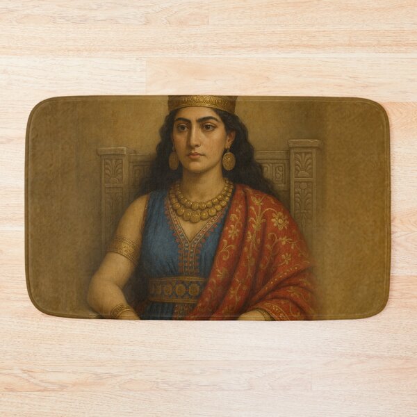 Item preview, Regal Portrait of Assyrian Queen Shamiram designed and sold by Josinta.