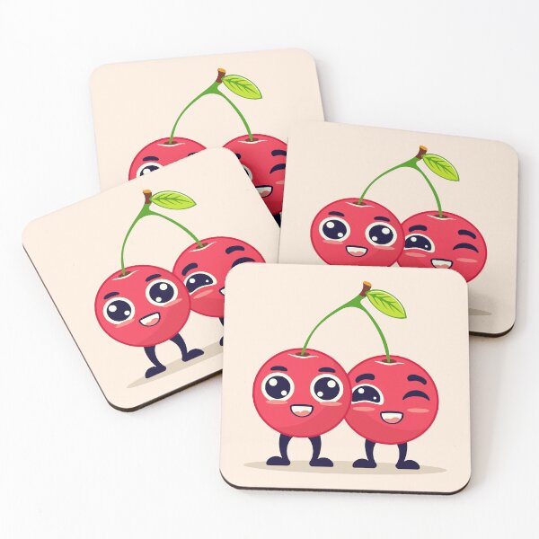 Item preview, Cute Cherry Cartoon Characters designed and sold by Mariia Berezhna.