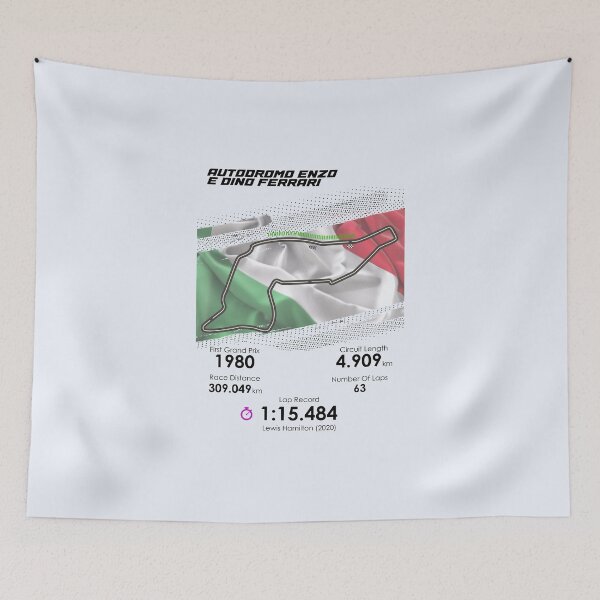 Item preview, Formula 1 Emilia Romagna GP White designed and sold by MDLsn.